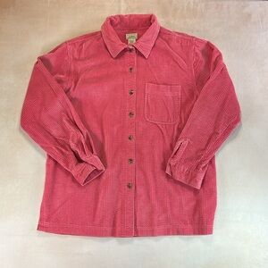LL Bean corduroy shirt